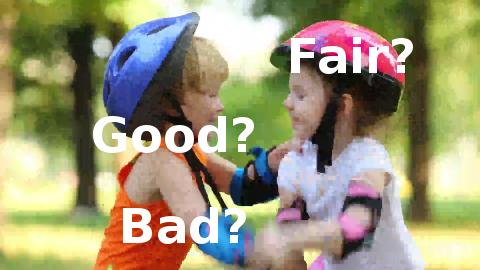 a video picture with distortion